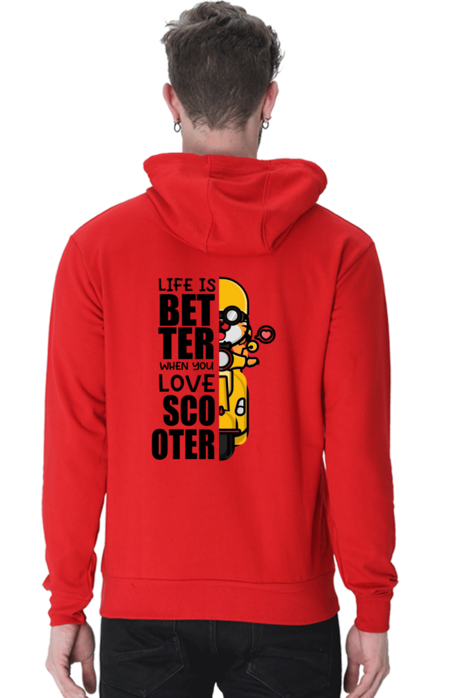 Life Is Better When You Love Scooter - Unisex Hoodie
