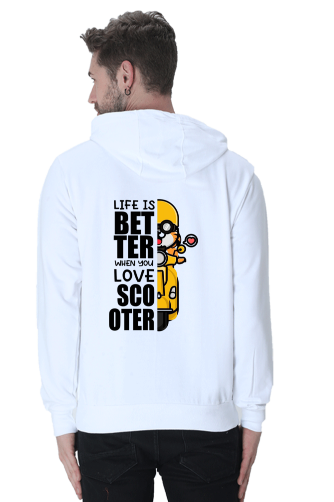 Life Is Better When You Love Scooter - Unisex Hoodie