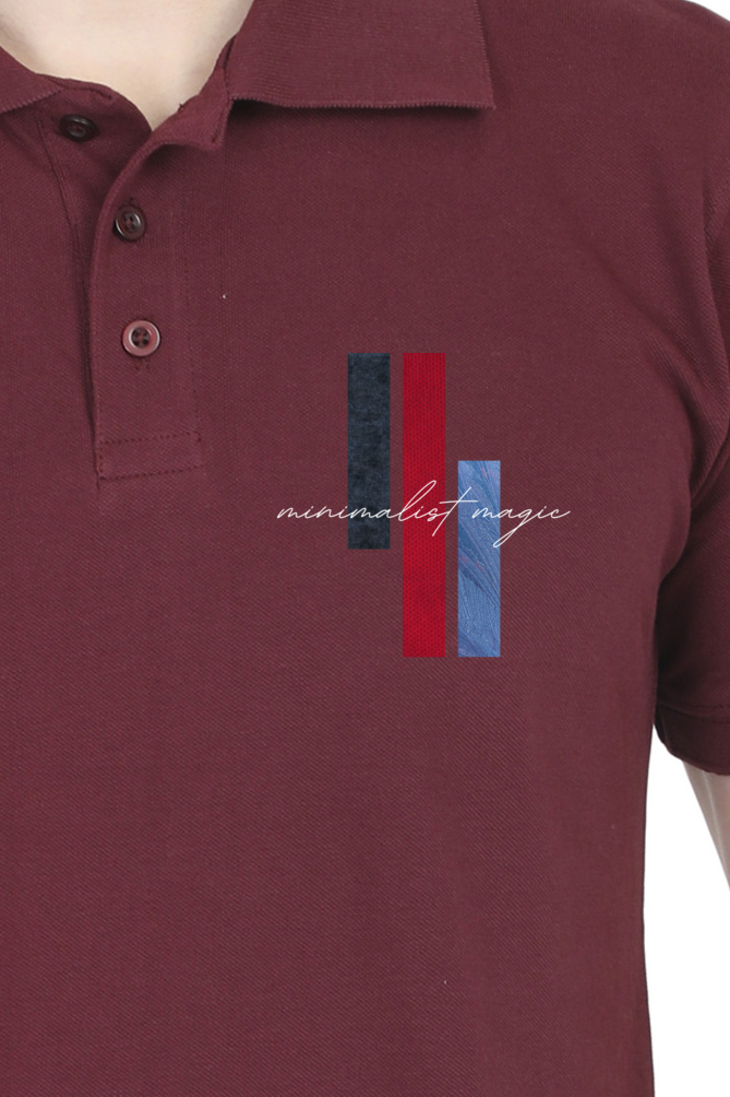 Minimalist Magic - Men's Polo T Shirt