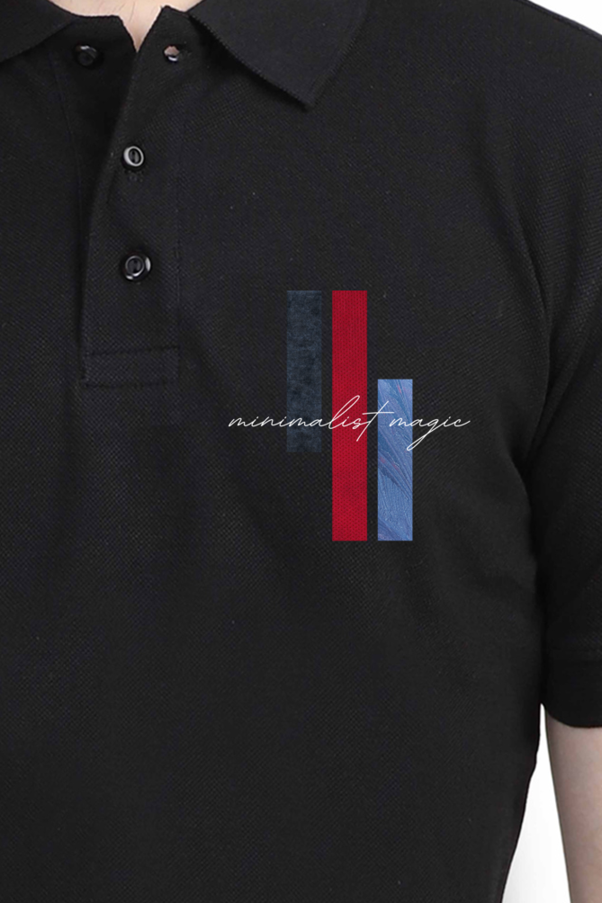 Minimalist Magic - Men's Polo T Shirt