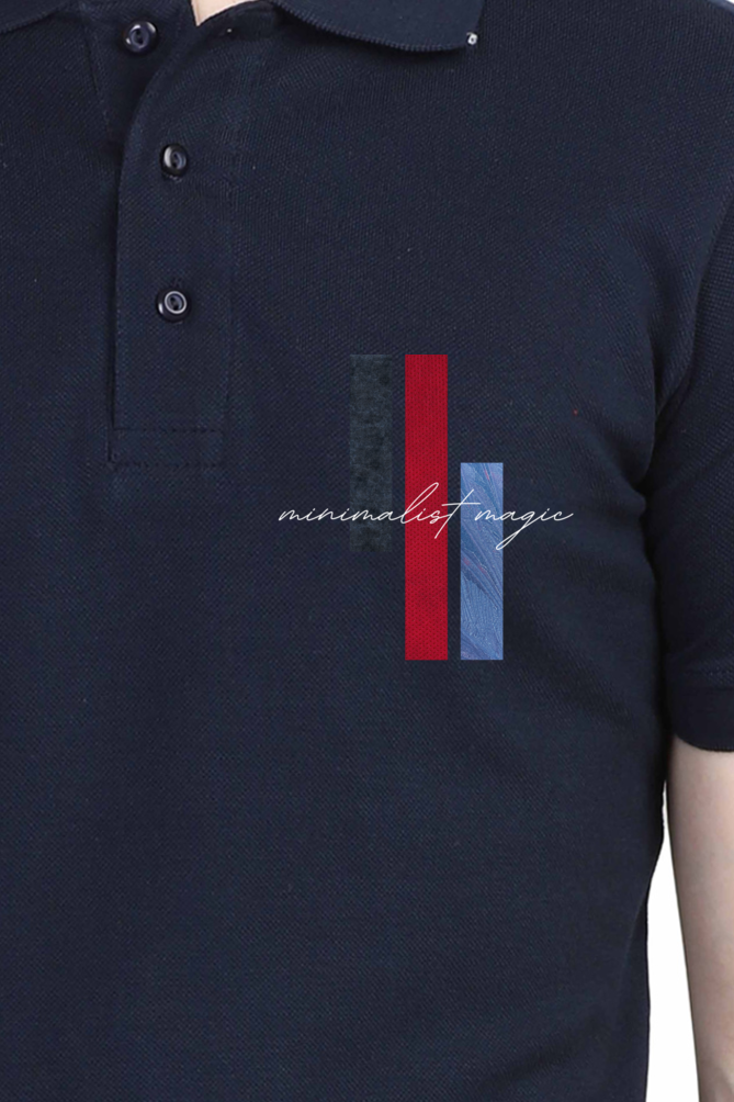 Minimalist Magic - Men's Polo T Shirt