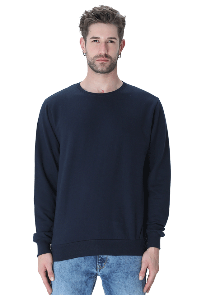 Unisex Plain Sweatshirt