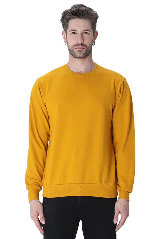 Unisex Plain Sweatshirt