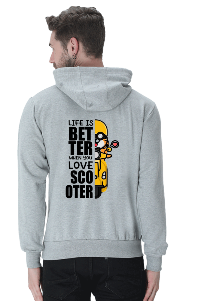 Life Is Better When You Love Scooter - Unisex Hoodie