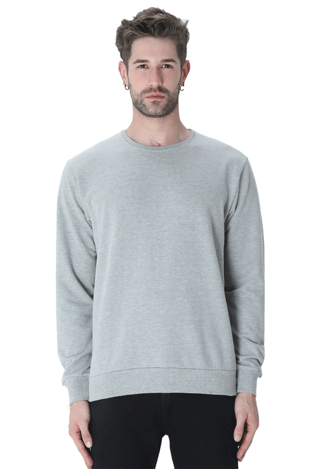 Unisex Plain Sweatshirt