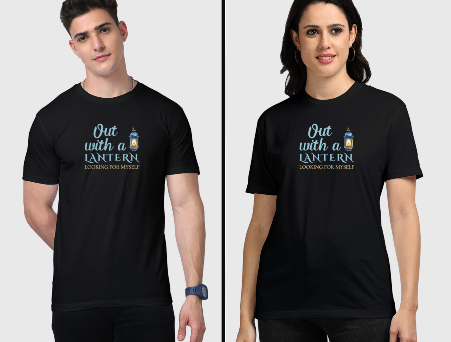 Out With A Lantern Looking For Myself - Unisex T Shirt
