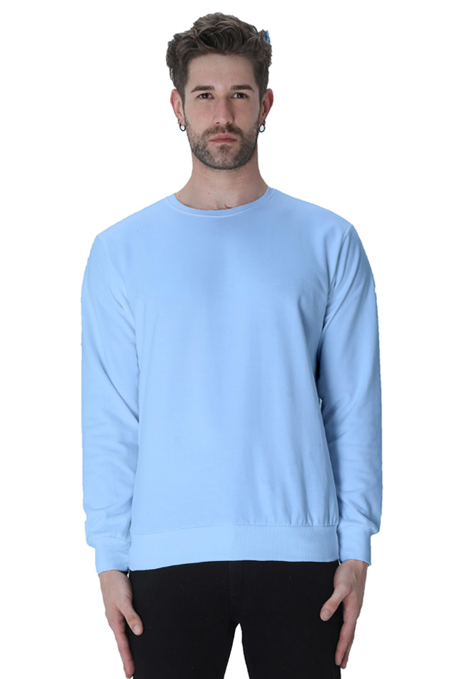Unisex Plain Sweatshirt