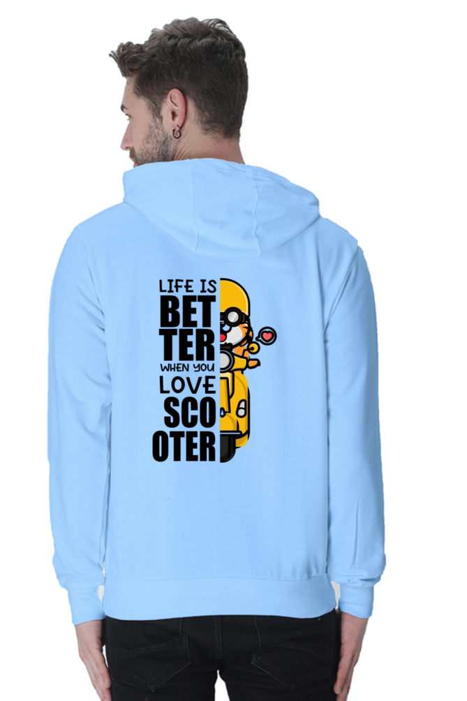 Life Is Better When You Love Scooter - Unisex Hoodie