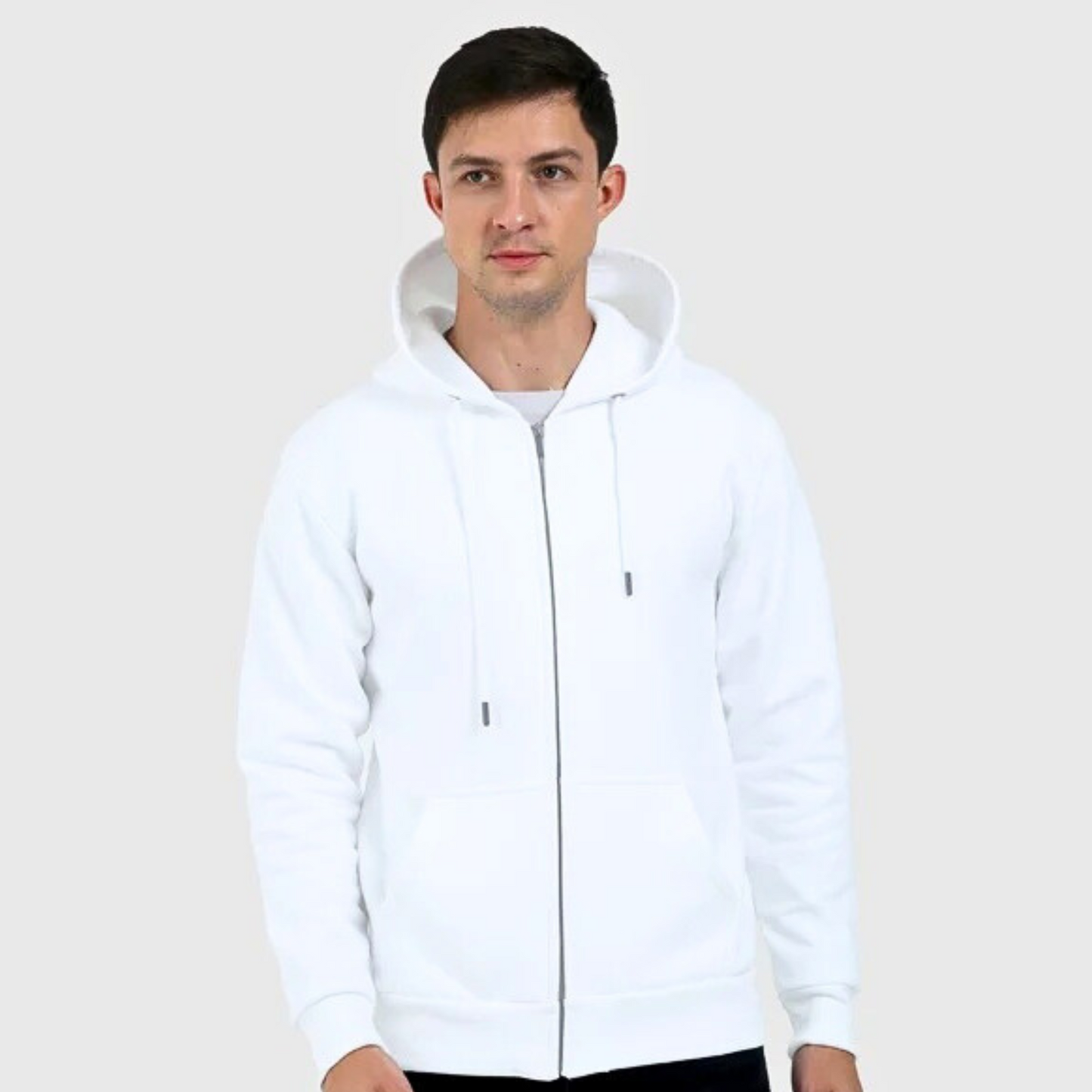 A Bike On The Road - Men's Zipped Hoodie