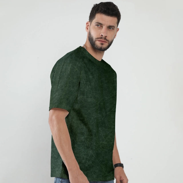 Men's Acid Washed Oversized T Shirt