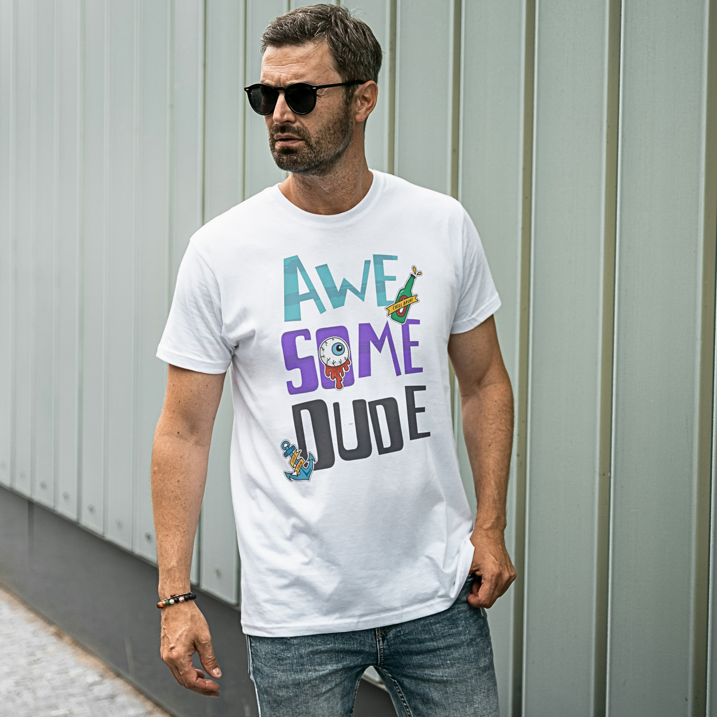 Awesome Dude - Men's T Shirt