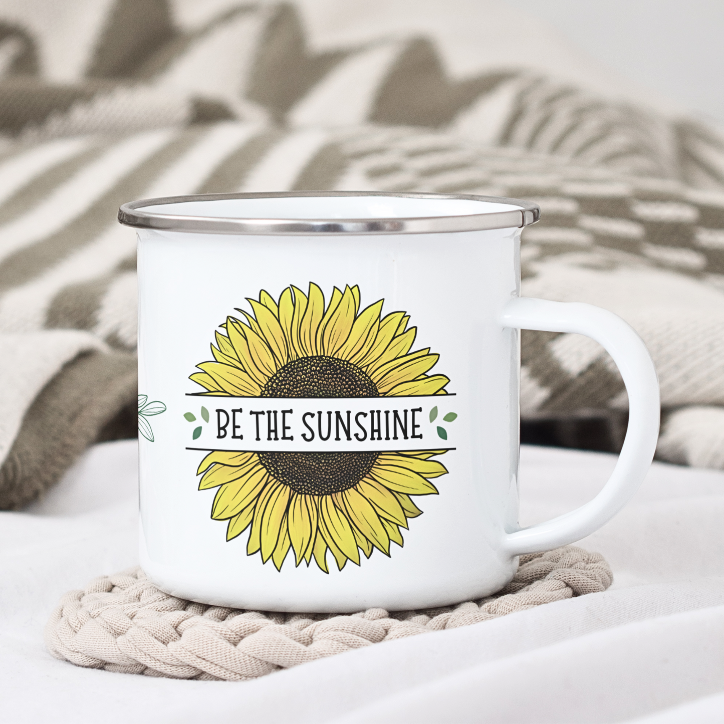 Be The Sunshine - Enamel Mug