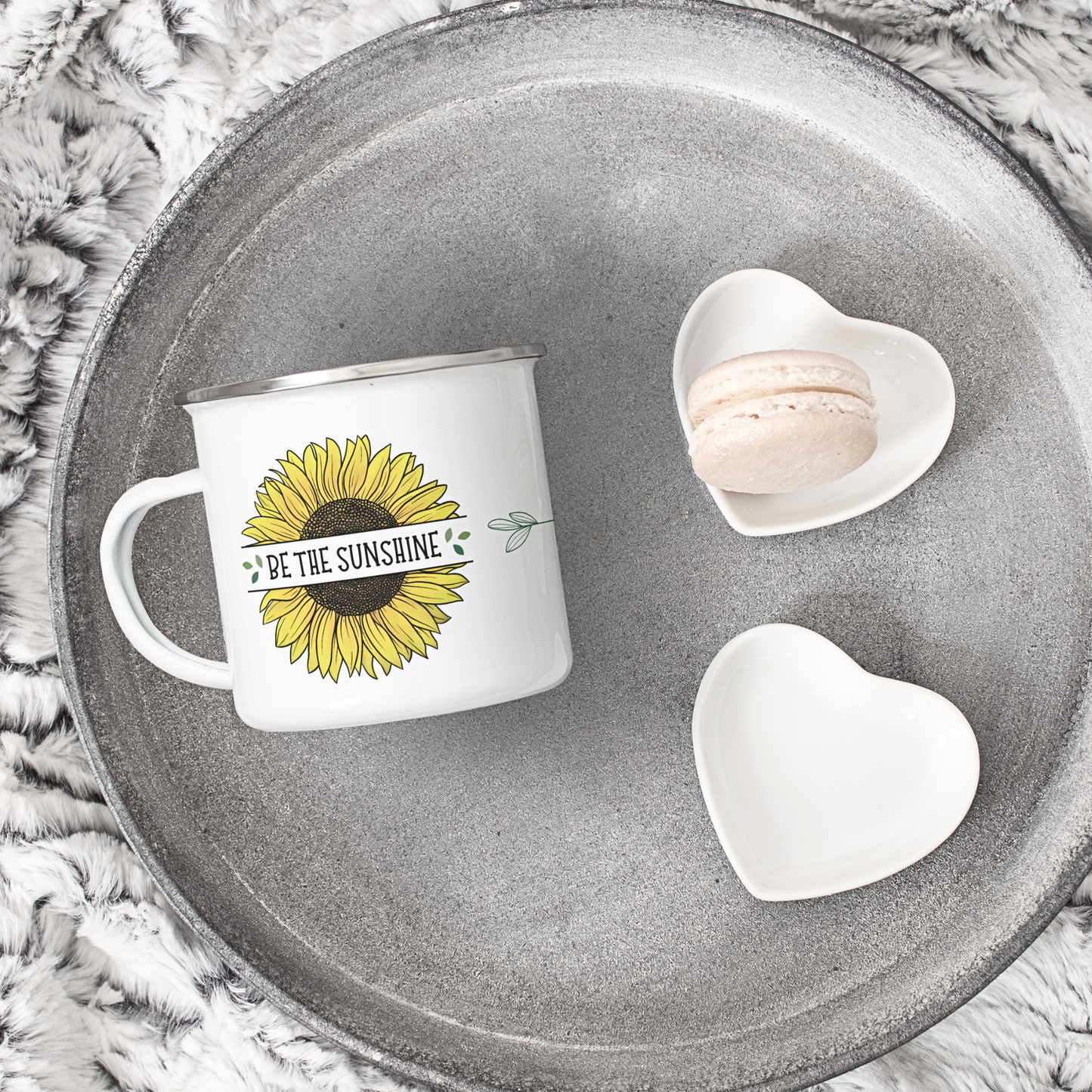 Be The Sunshine - Enamel Mug