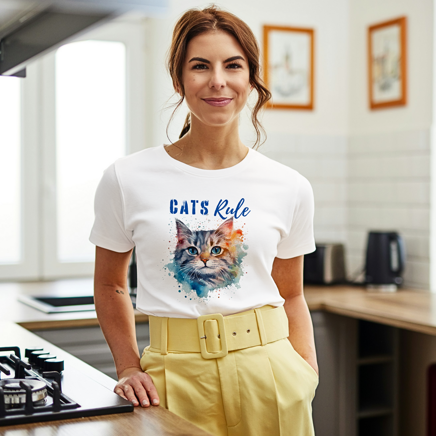 Cats Rule - Women's T Shirt