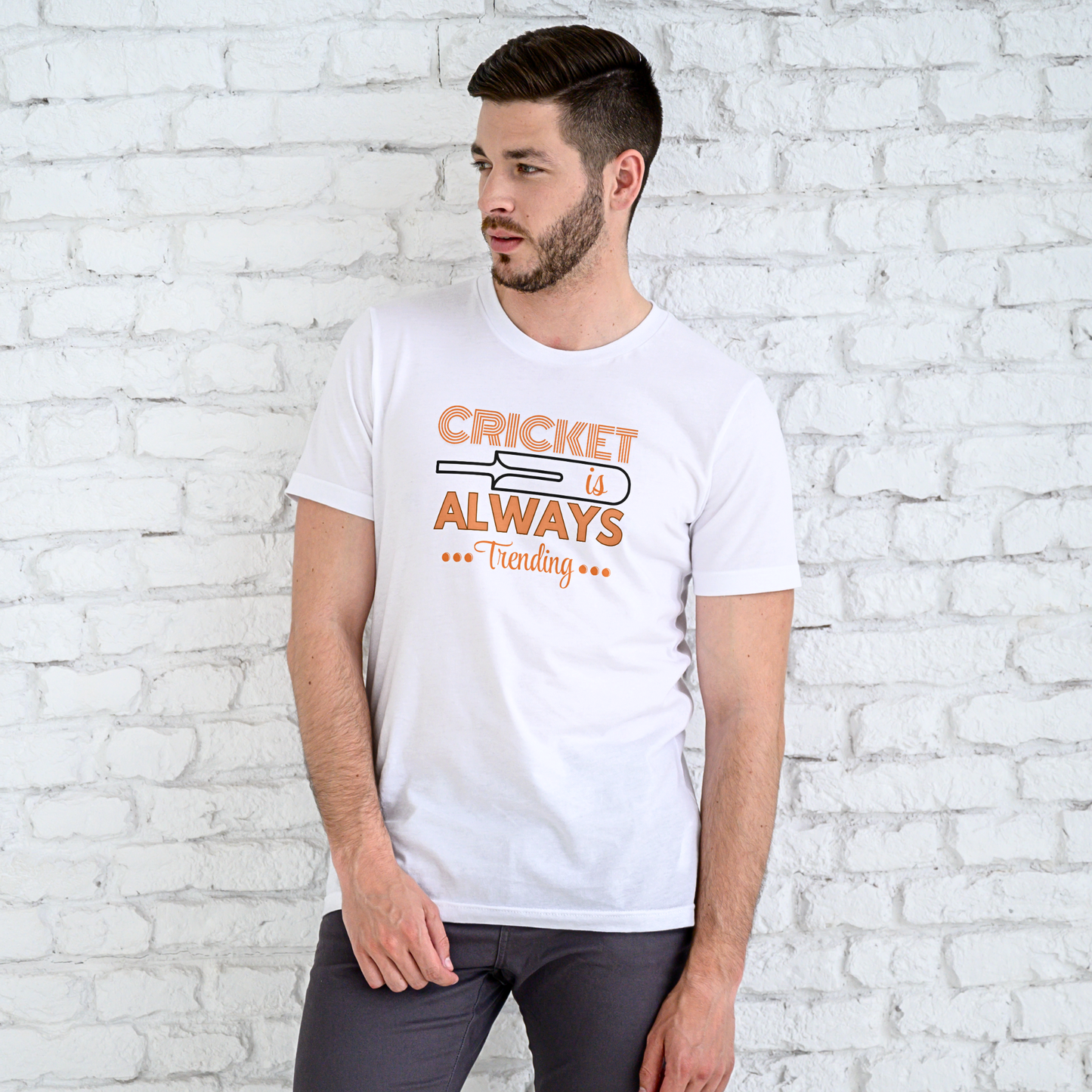 Cricket Is Always Trending - Men's T Shirt