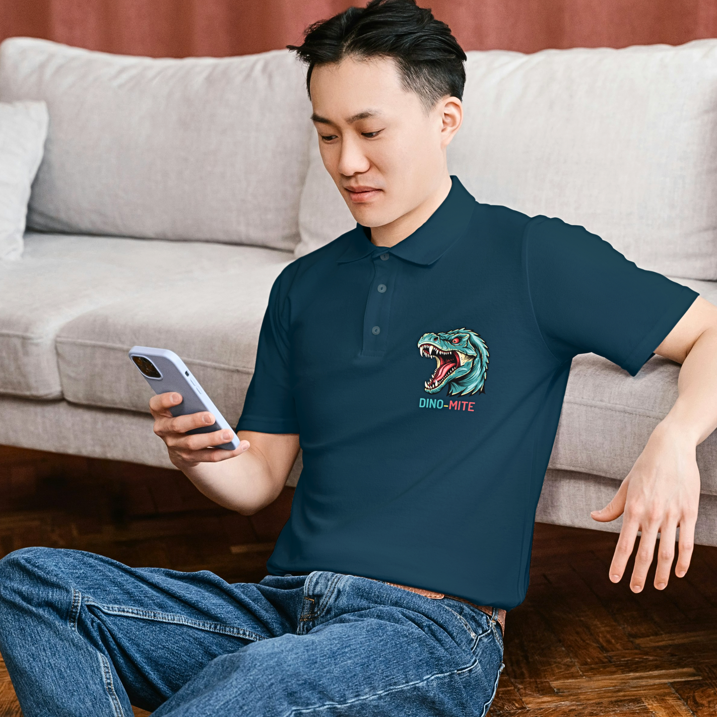 Dino-Mite - Men's Polo T Shirt