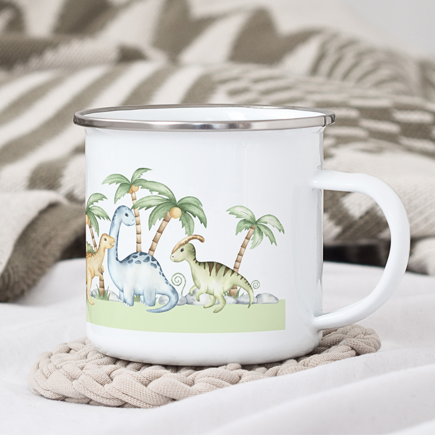 Dinosaur - Enamel Mug