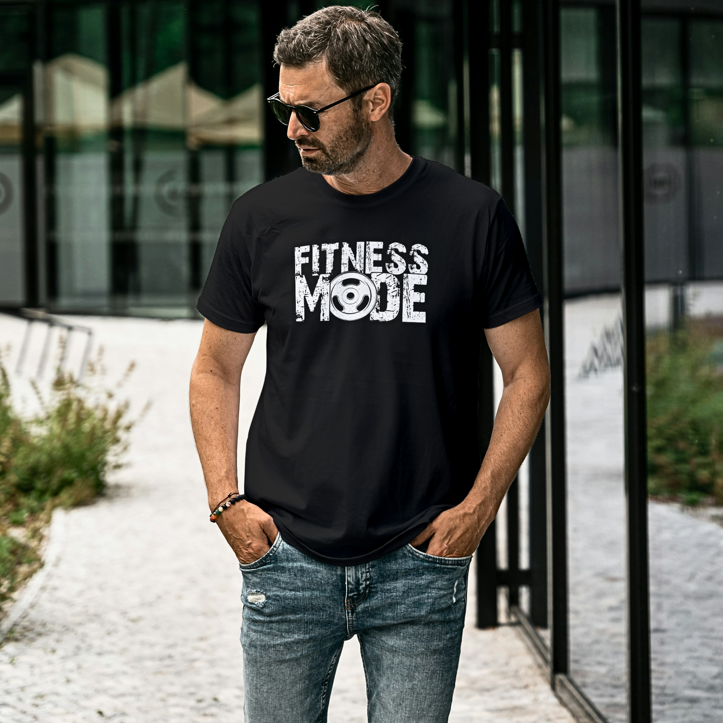 Fitness Mode - Men's T Shirt