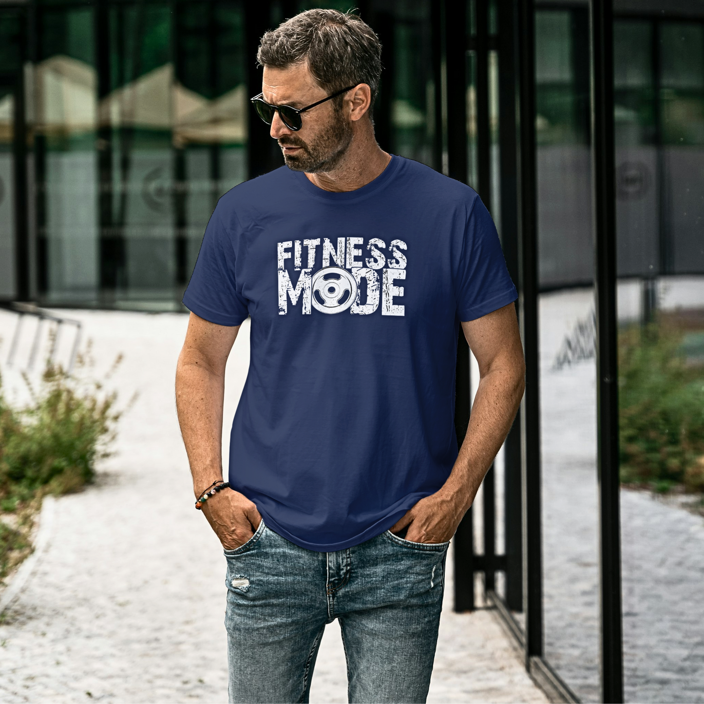 Fitness Mode - Men's T Shirt