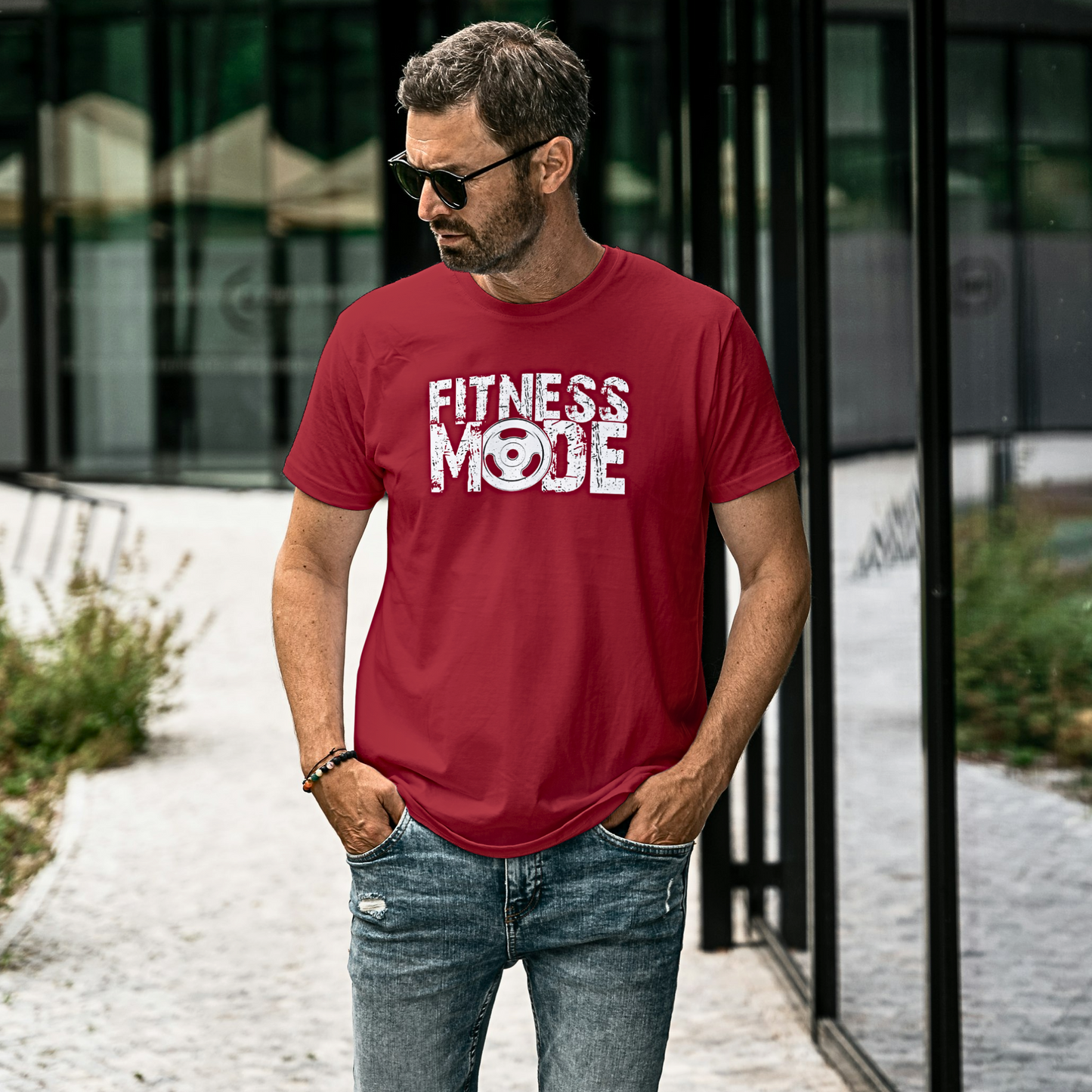 Fitness Mode - Men's T Shirt