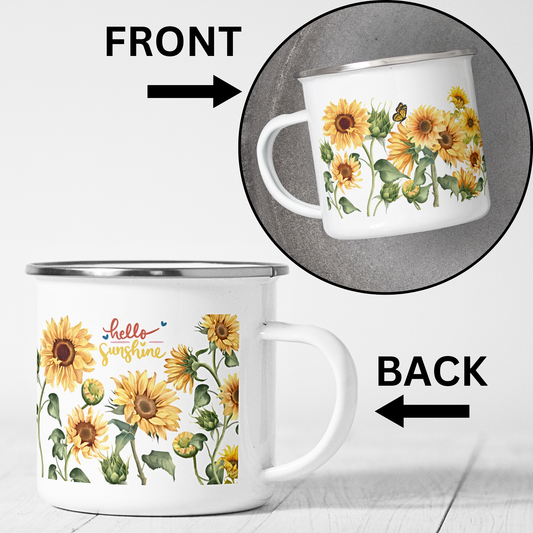 Hello Sunshine - Enamel Mug