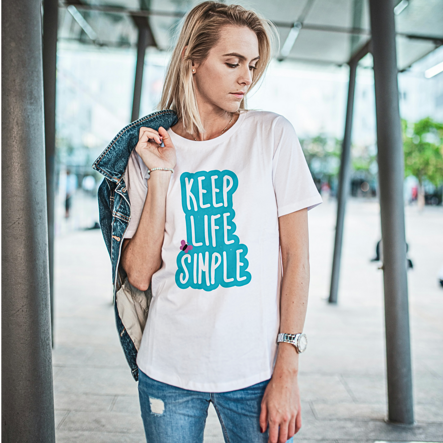 Keep Life Simple - Women's T Shirt
