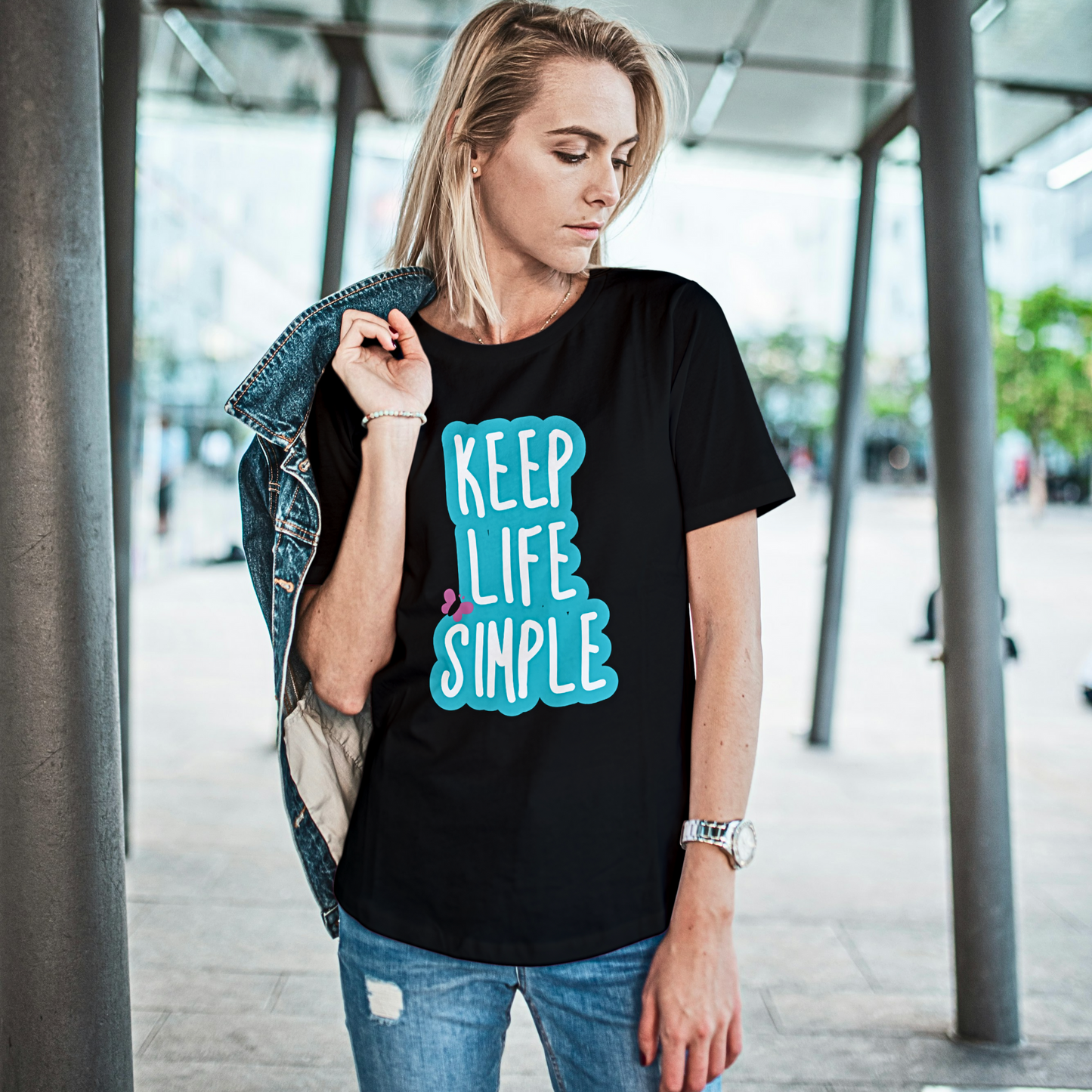 Keep Life Simple - Women's T Shirt