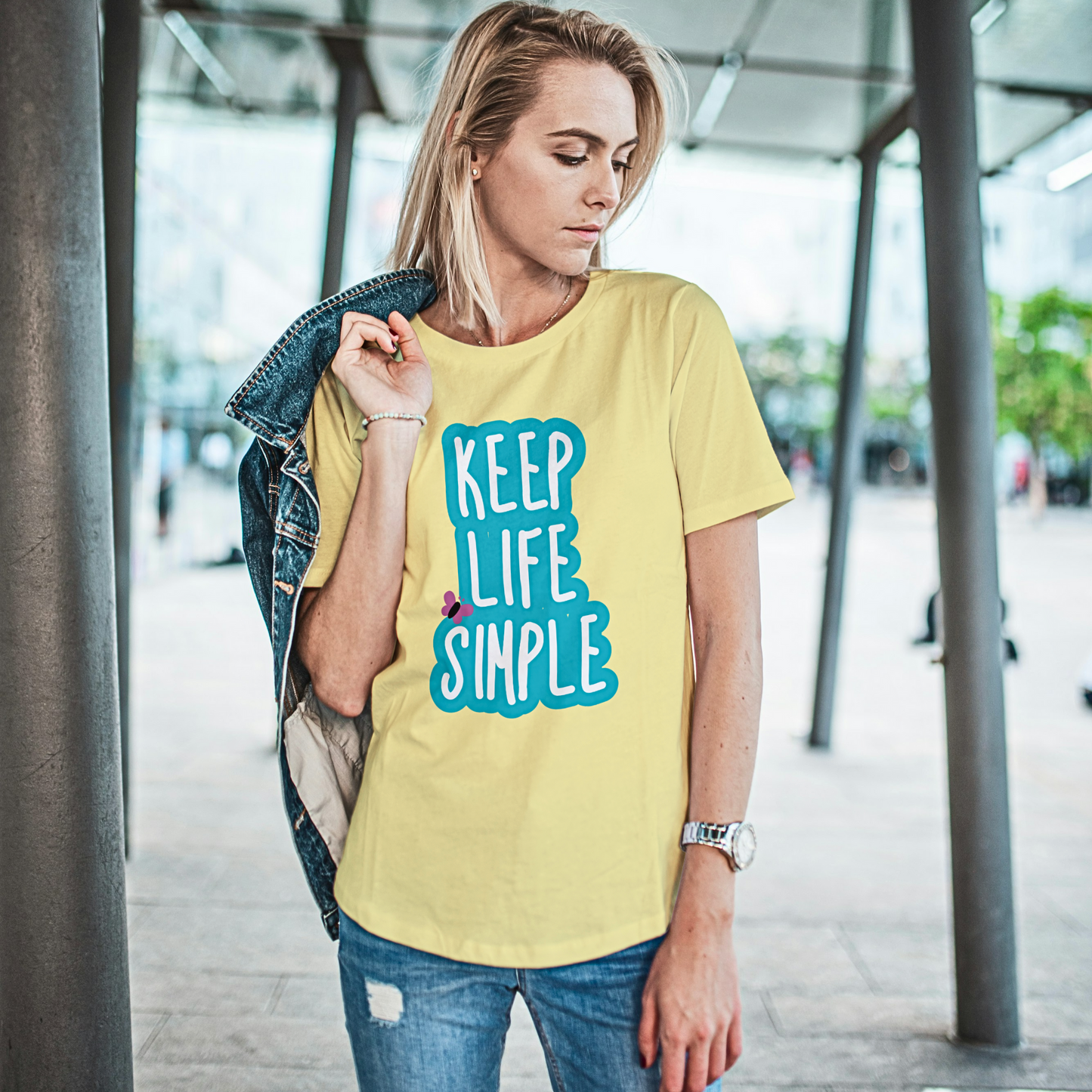 Keep Life Simple - Women's T Shirt