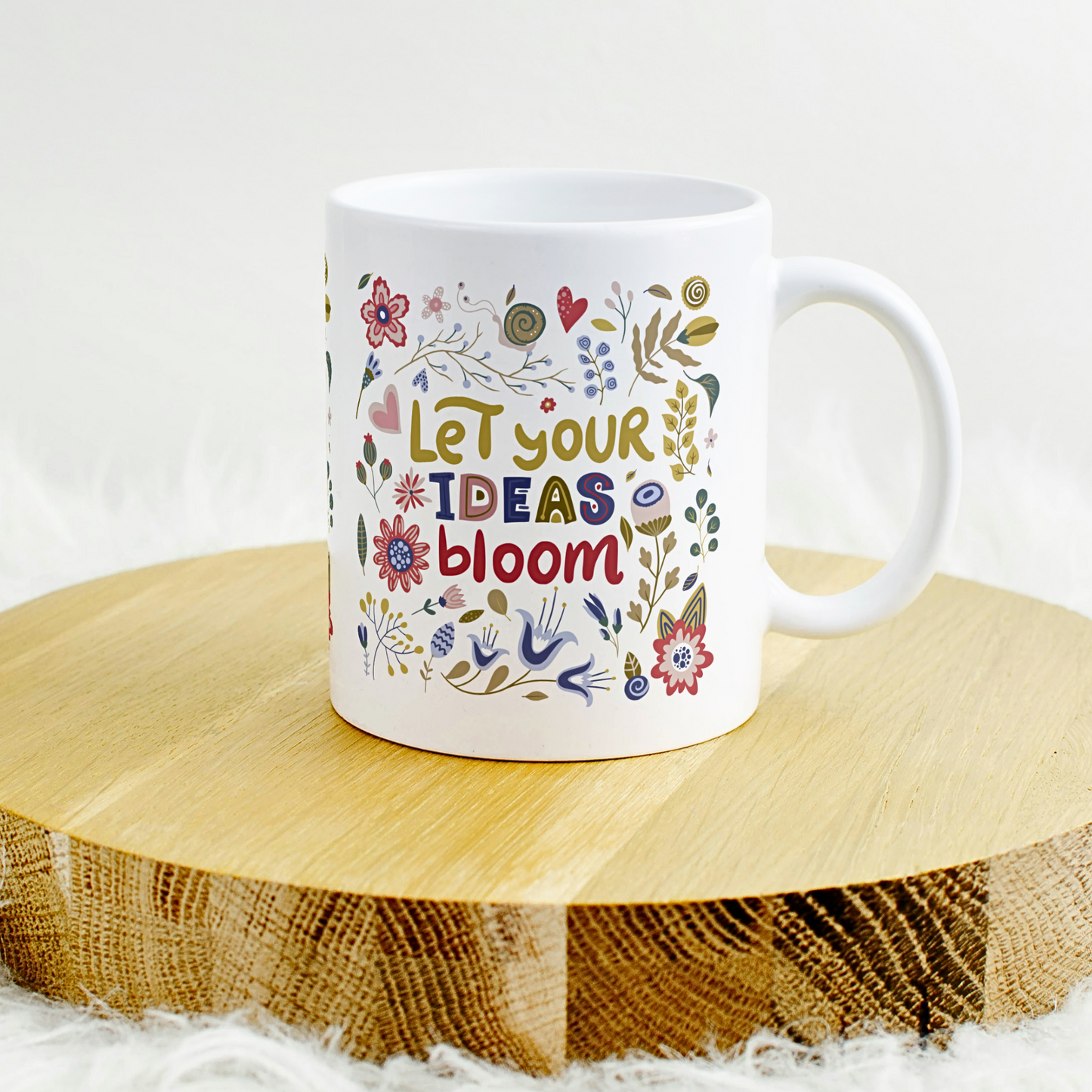 Let Your Ideas Bloom - Ceramic Mug