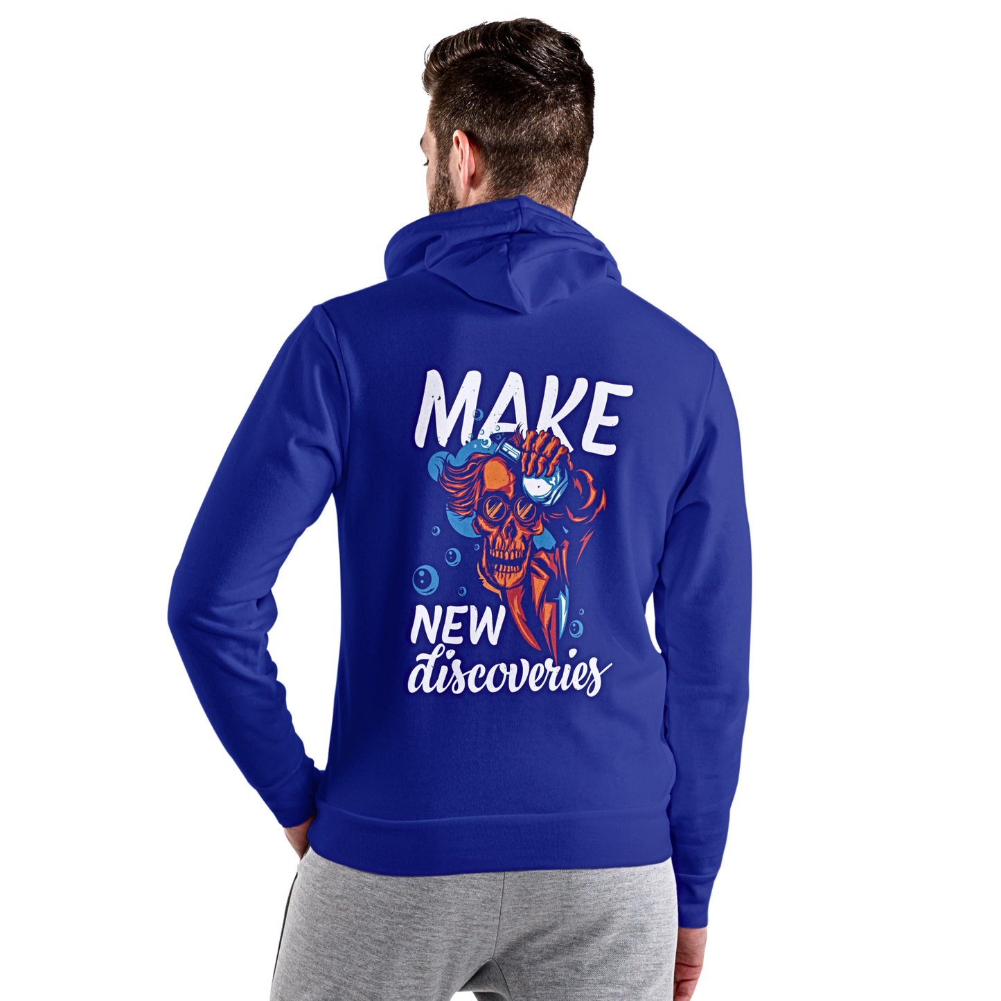 Make New Discoveries - Men's Hoodie