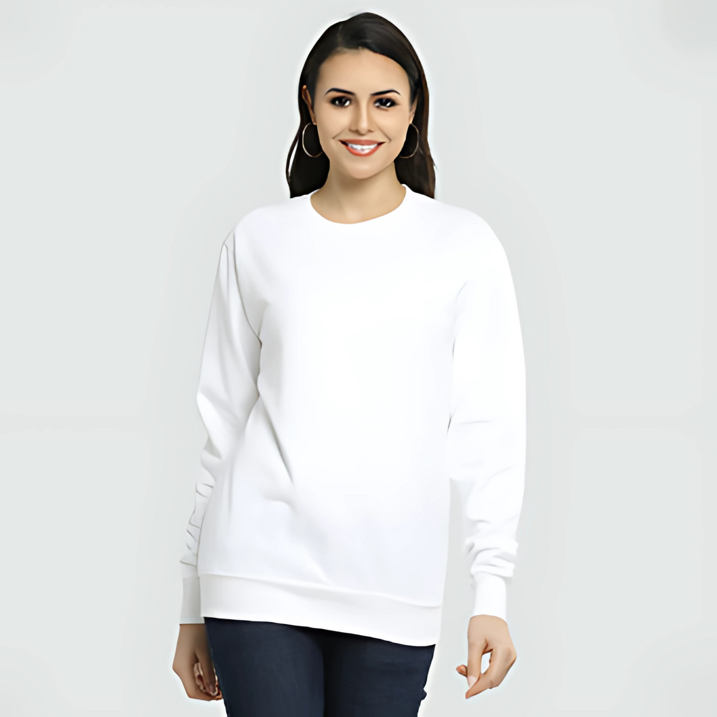 Unisex Plain Sweatshirt
