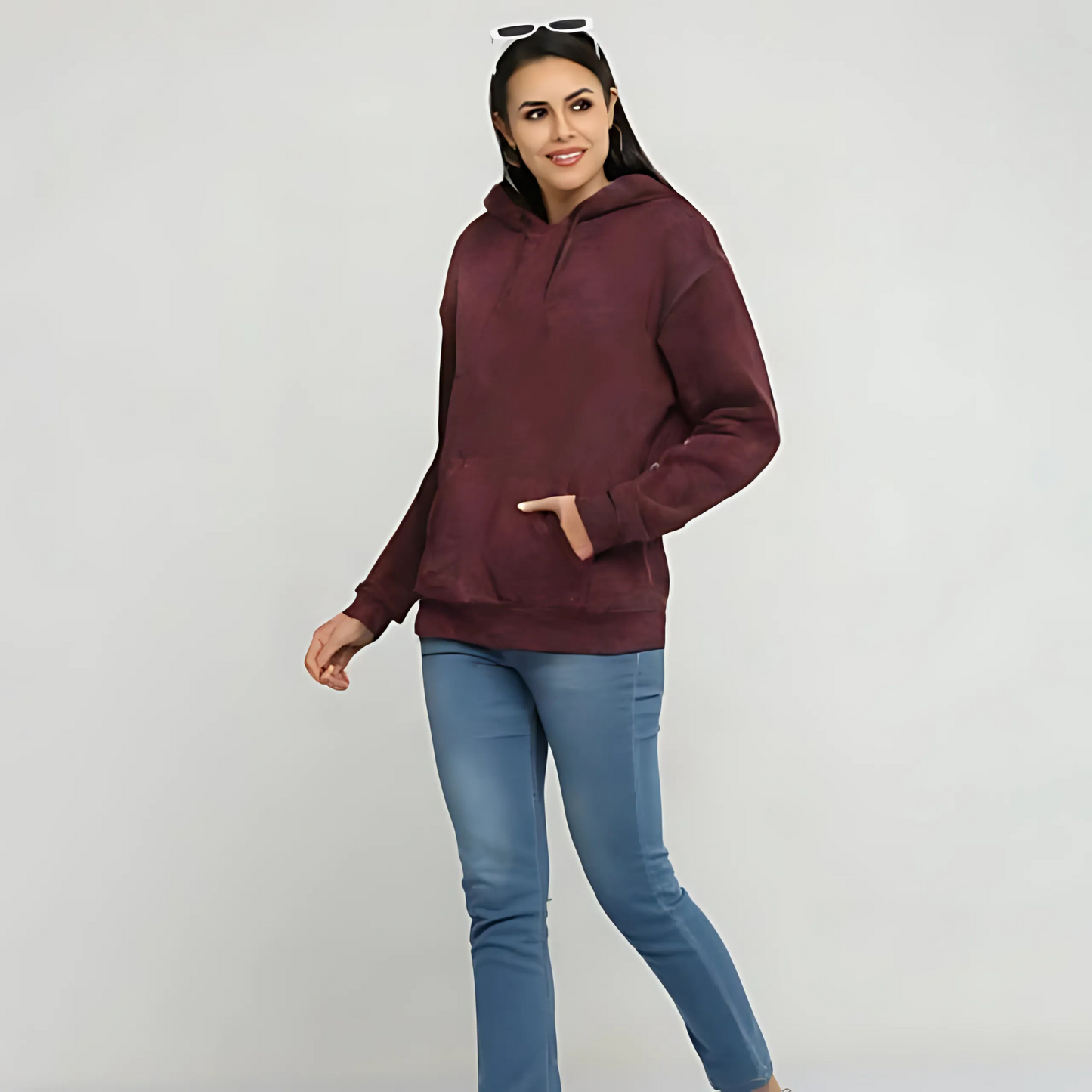 Unisex Acid Washed Hoodie