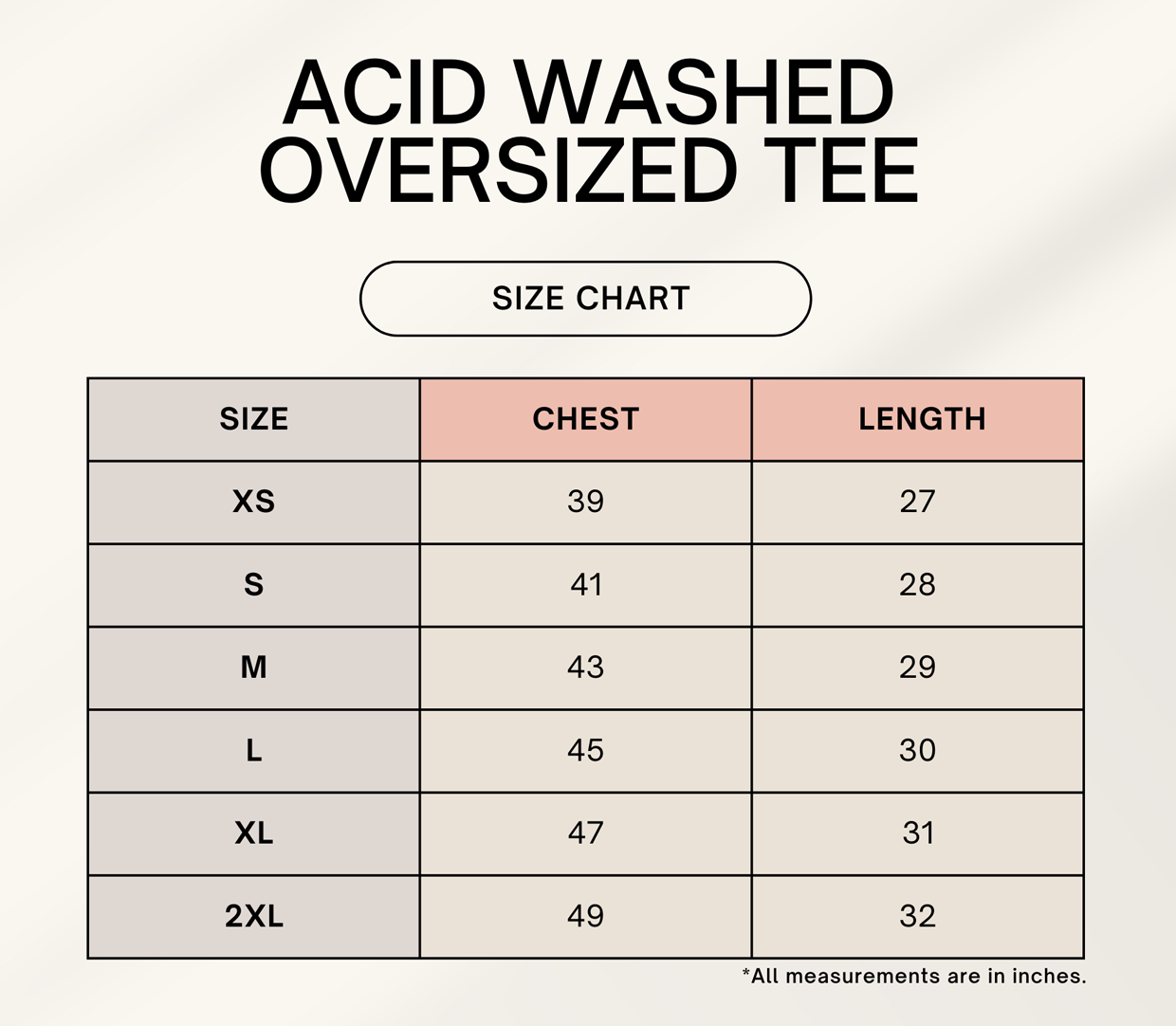 Men's Acid Washed Oversized T Shirt
