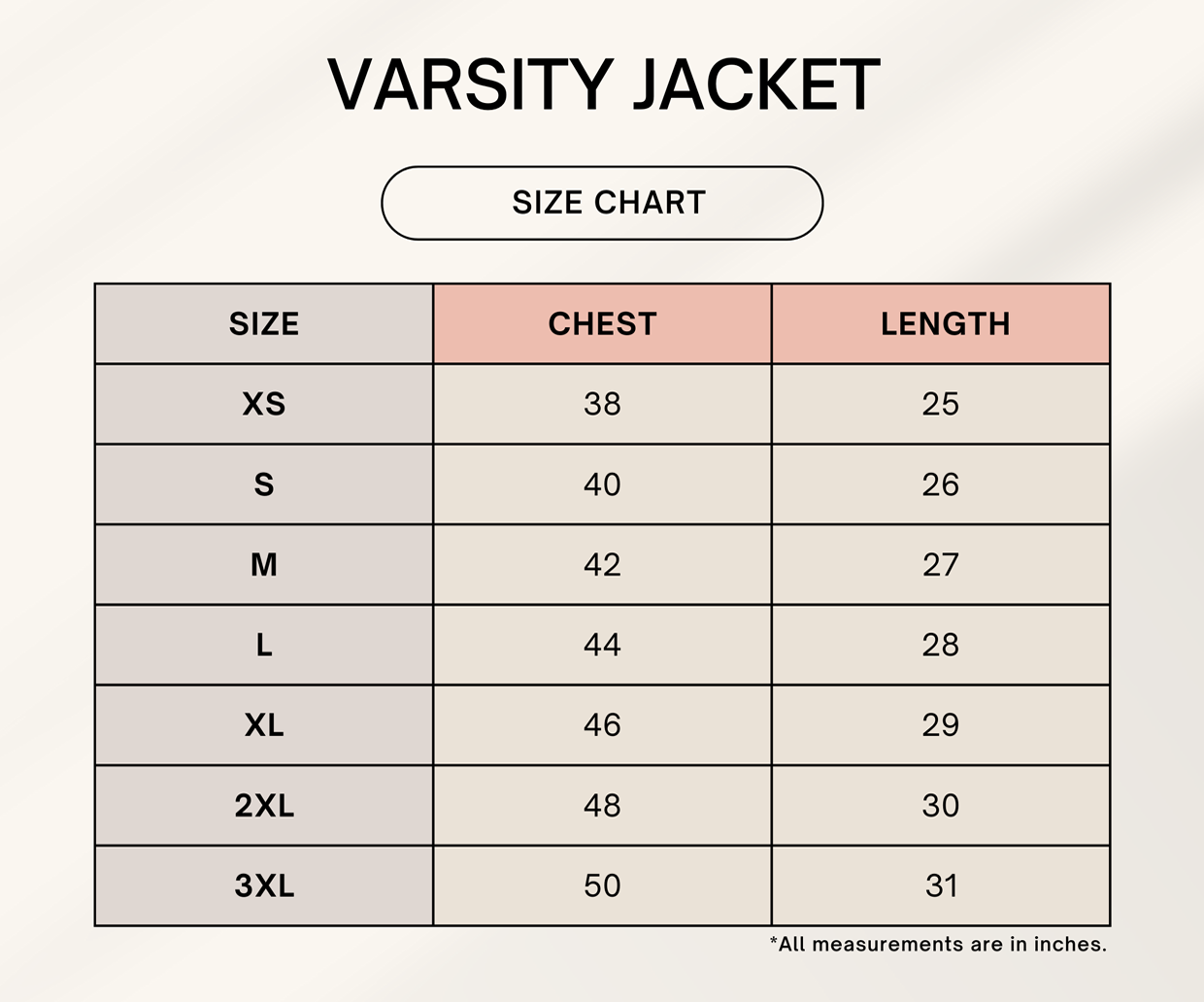 Unisex Varsity Jacket