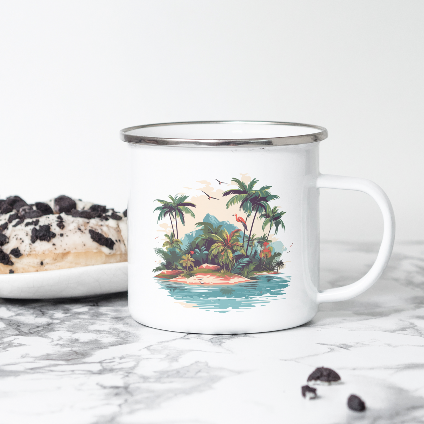 Vacation - Enamel Mug