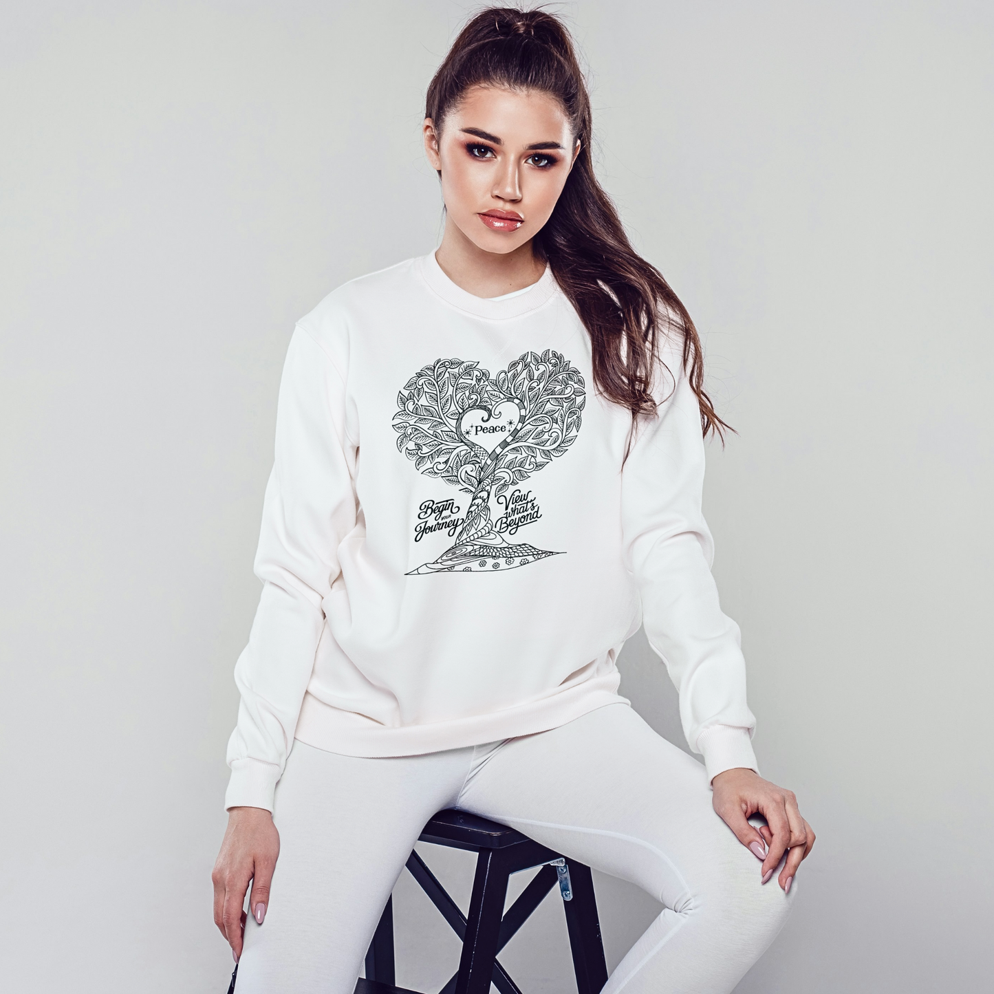 Begin Your Journey View What's Beyond - Women's Sweatshirt