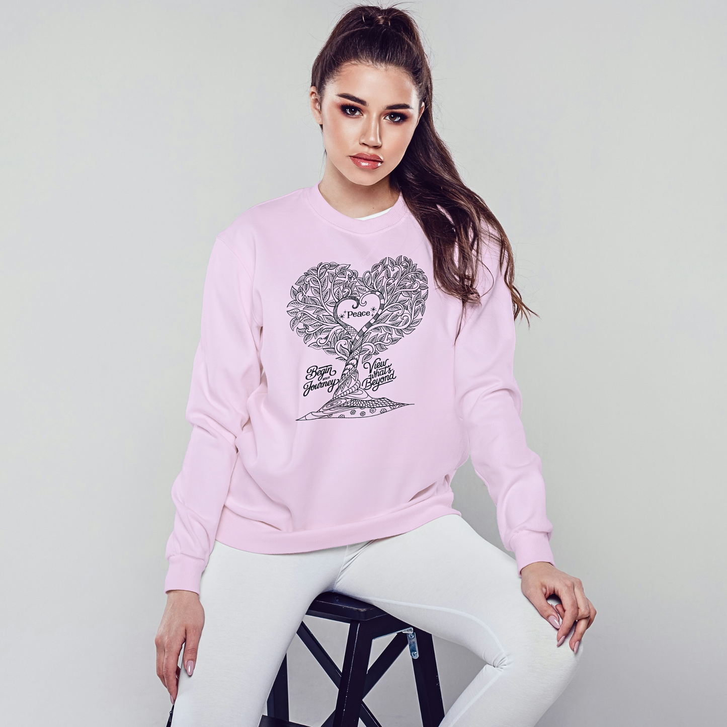 Begin Your Journey View What's Beyond - Women's Sweatshirt