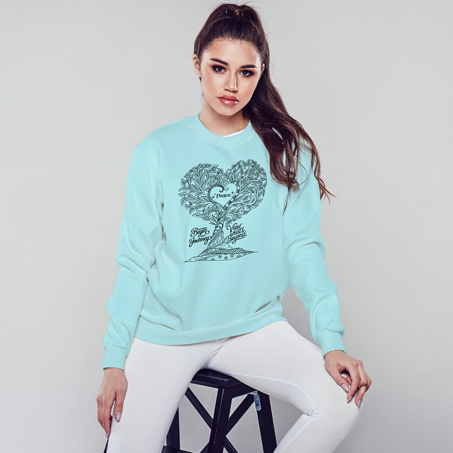 Begin Your Journey View What's Beyond - Women's Sweatshirt