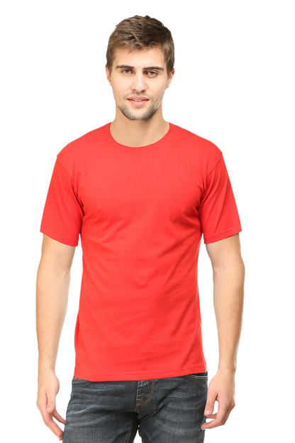 Men's Plain Regular T Shirt