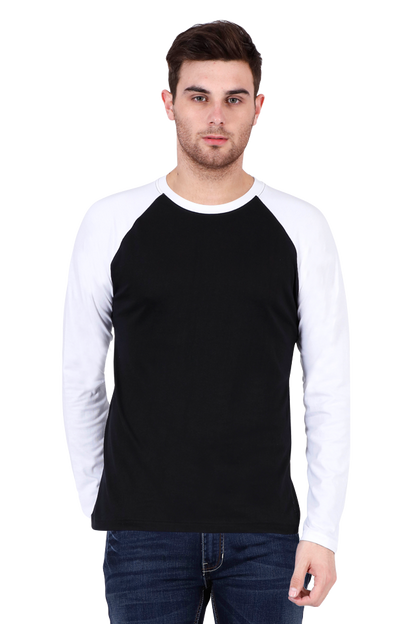 Men's Plain Raglan T Shirt