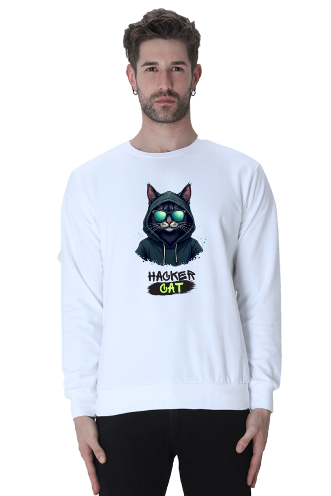 Hacker Cat - Unisex Sweatshirt