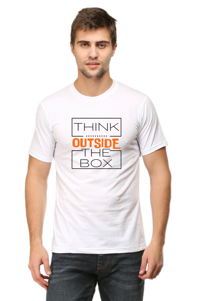 Think Outside The Box - Men's T Shirt