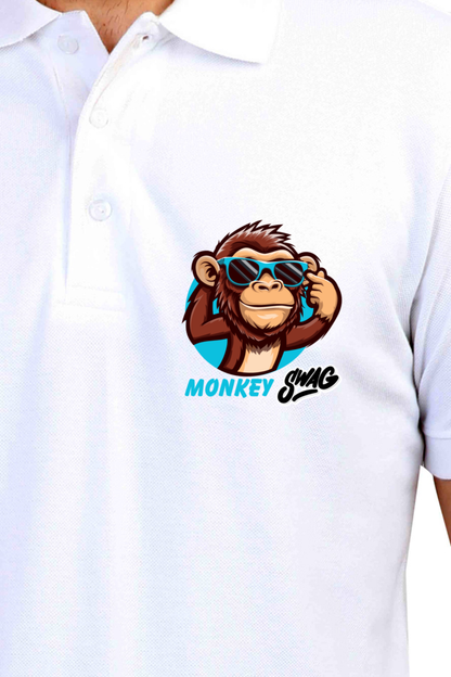 Monkey Swag - Polo T Shirt