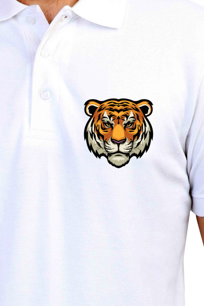 Fierce Tiger - Men's Polo T Shirt