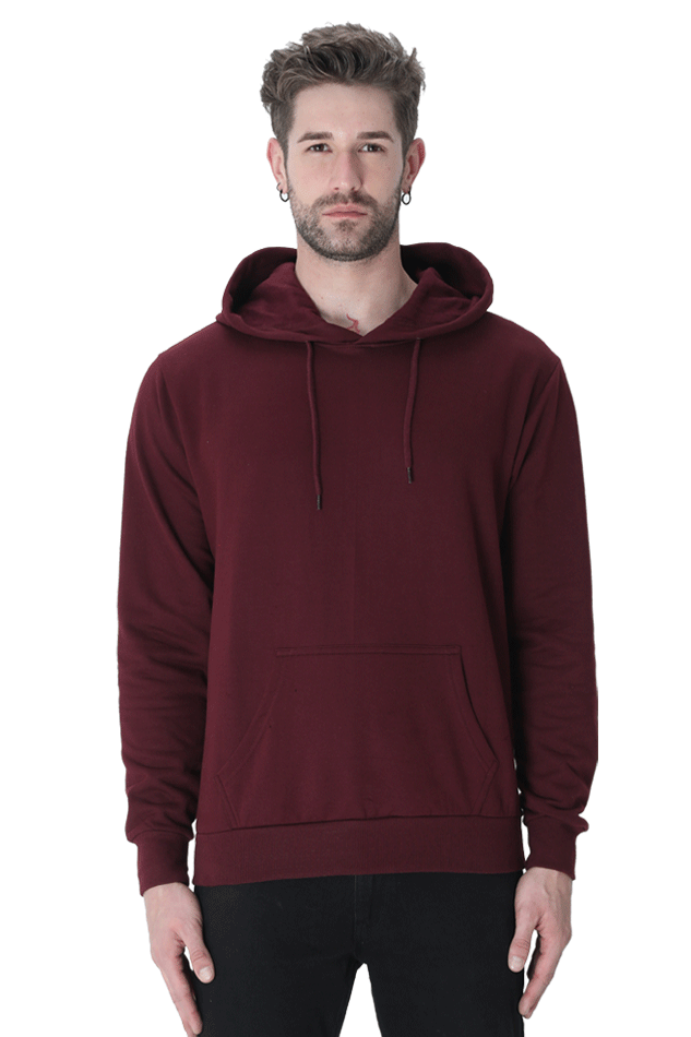 Unisex Plain Hoodie