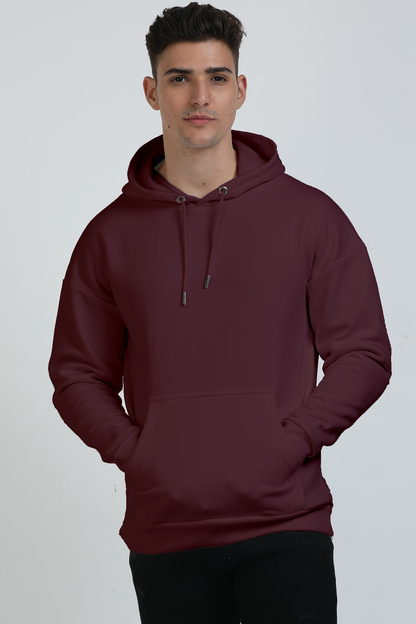 Unisex Plain Oversized Hoodie