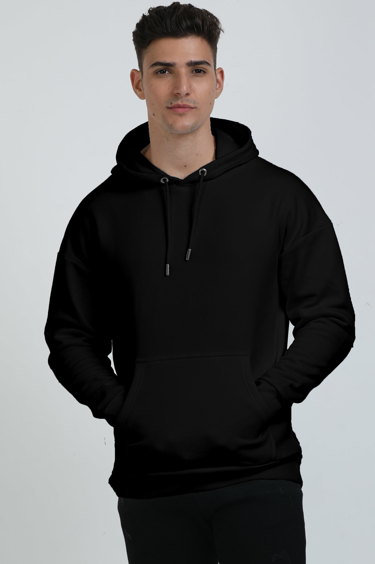 Unisex Plain Oversized Hoodie