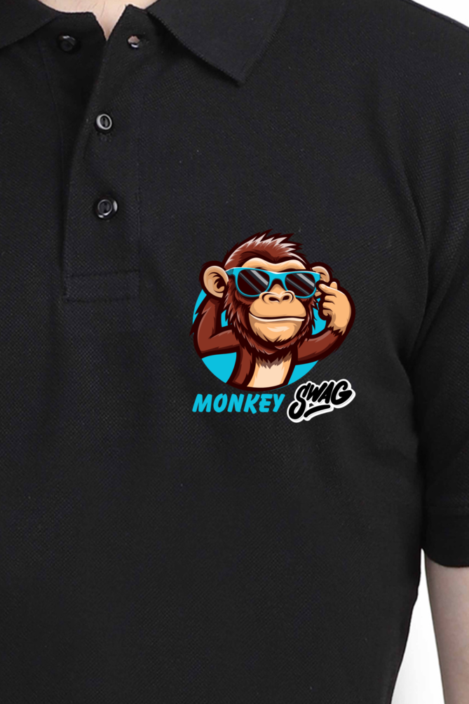 Monkey Swag - Polo T Shirt