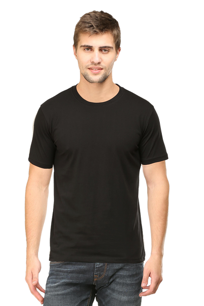 Men's Plain Regular T Shirt