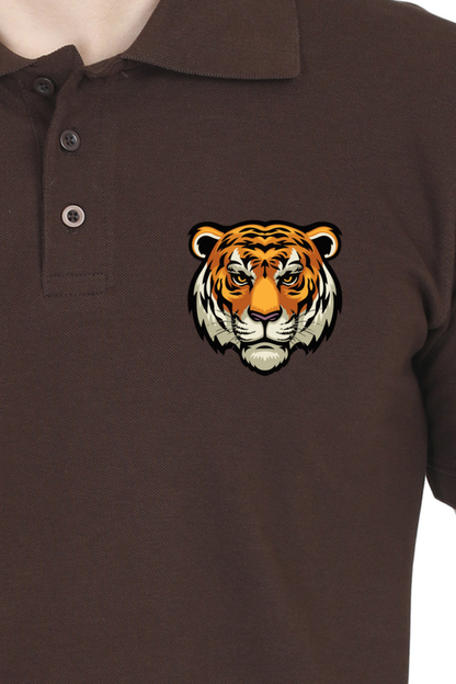 Fierce Tiger - Men's Polo T Shirt